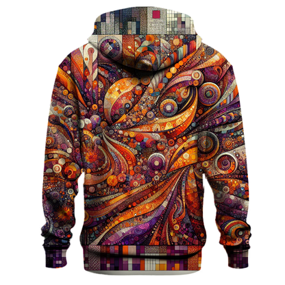 Eclectic Vibe Mosaic Hoodie