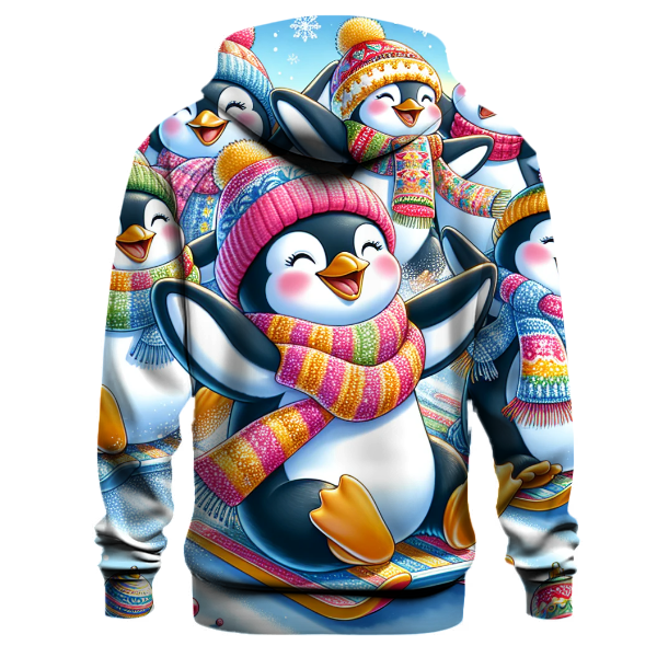 Holiday Penguin Parade Hoodie