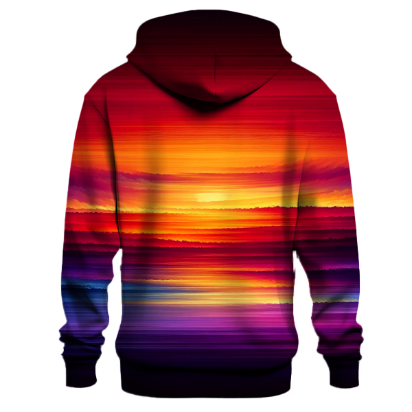 Crimson Sunset Hoodie