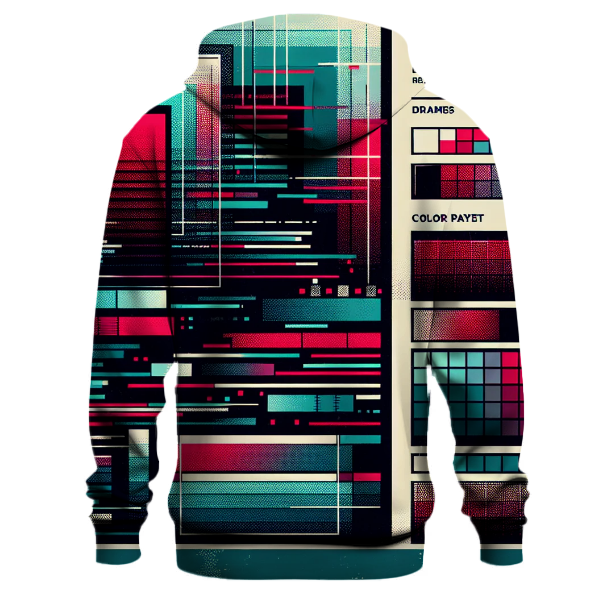 Digital Dawn Glitch Hoodie