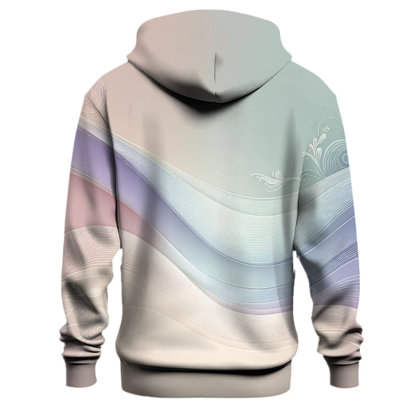 Blissful Lavender Gradient Hoodie