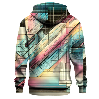 Neon Fantasy Grid Hoodie