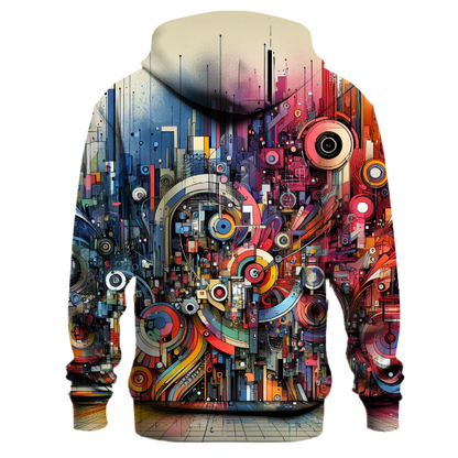 Dynamic Urban Graffiti Hoodie