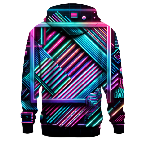 Neon Lights Groove Hoodie