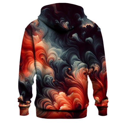 Burnt Ember Hues Hoodie