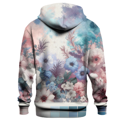 Pastel Blossom Tie-dye Design Hoodie