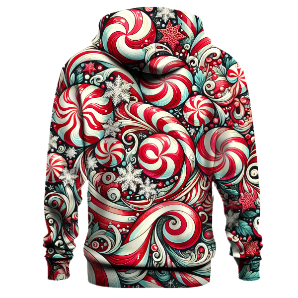 Peppermint Candy Swirl Hoodie