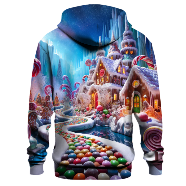 Frosted Christmas Candy Land Hoodie