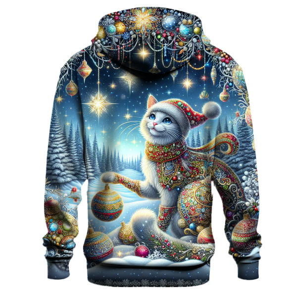 Yule Cat Christmas Hoodie