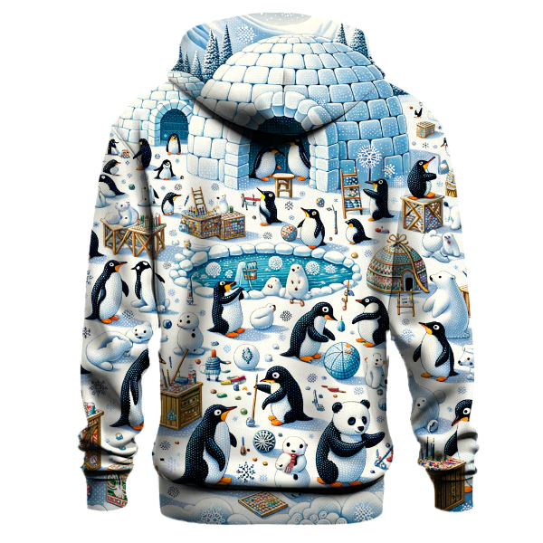 Arctic Animal Celebration Hoodie