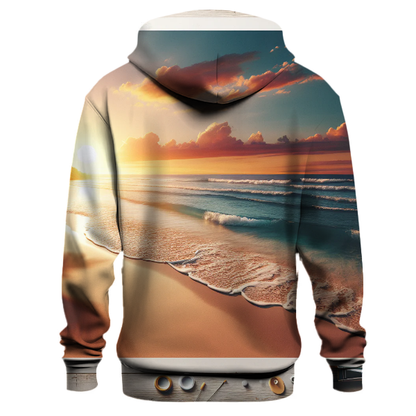 Serene Beach Escape Hoodie