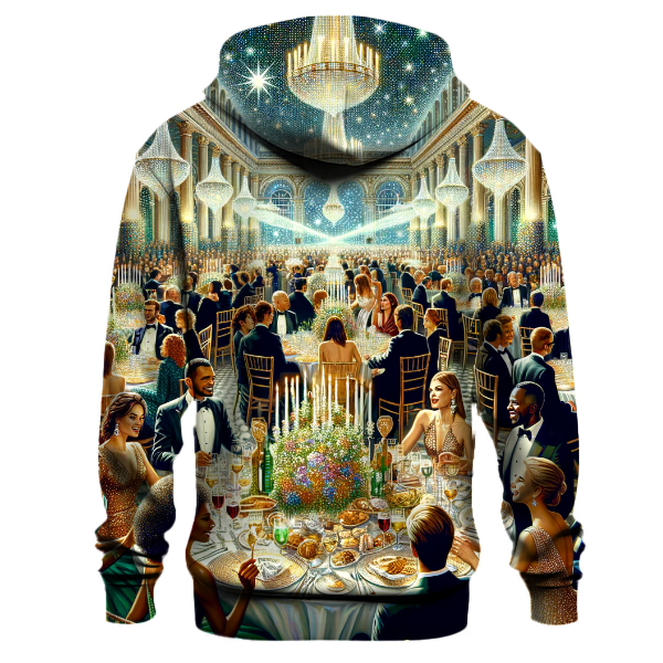 Glittering Christmas Gala Hoodie