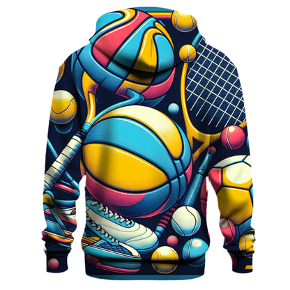 Retro Sports Fever Hoodie