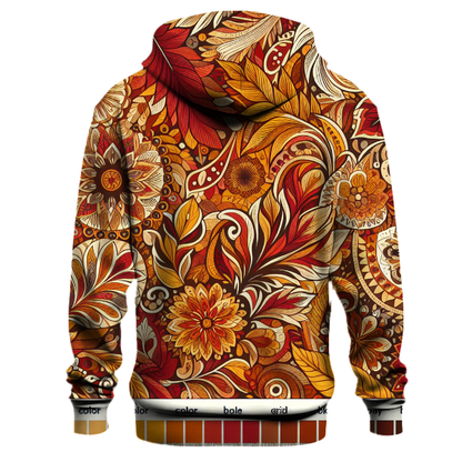 Vibrant Harvest Fusion Hoodie