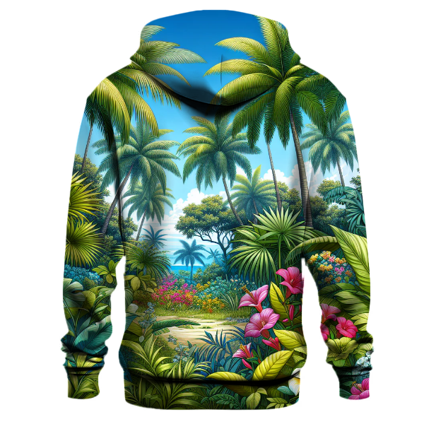 Retro Tropical Paradise Hoodie