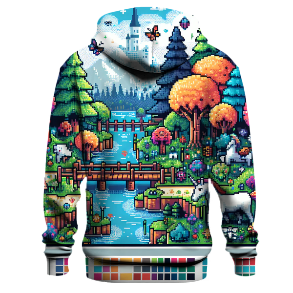 Pixel Paradise Adventure Hoodie