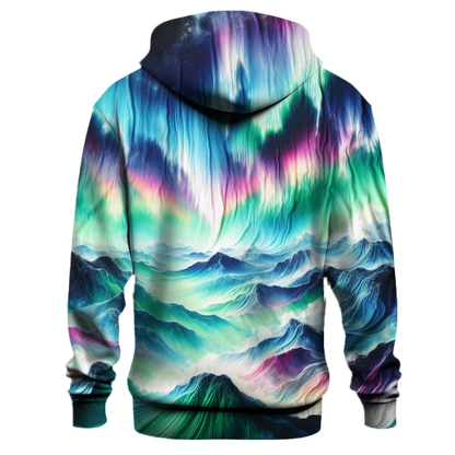 Aurora Borealis Splash Hoodie