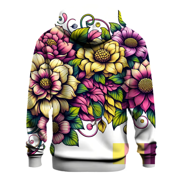 Bohemian Floral Bliss Hoodie