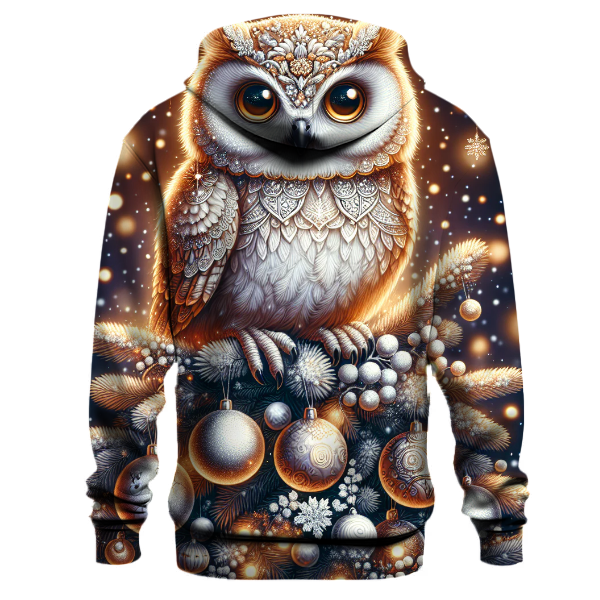 Magical Christmas Owl Hoodie