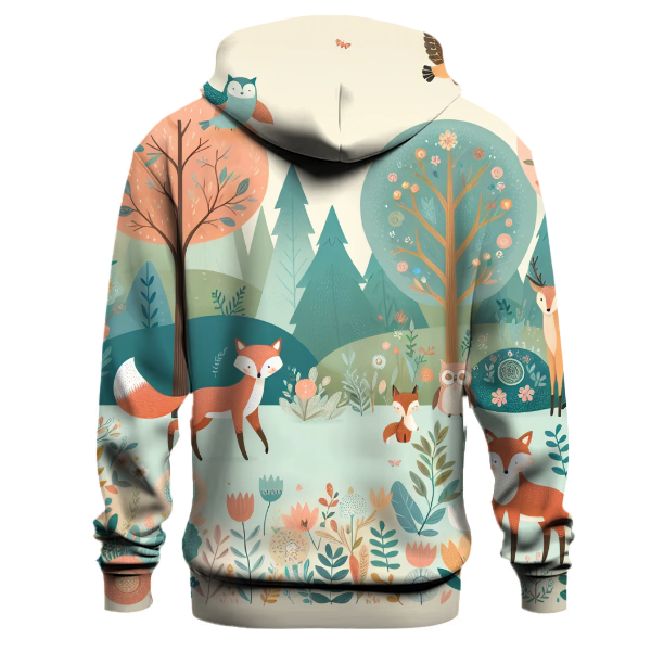 Charming Woodland Friends Hoodie