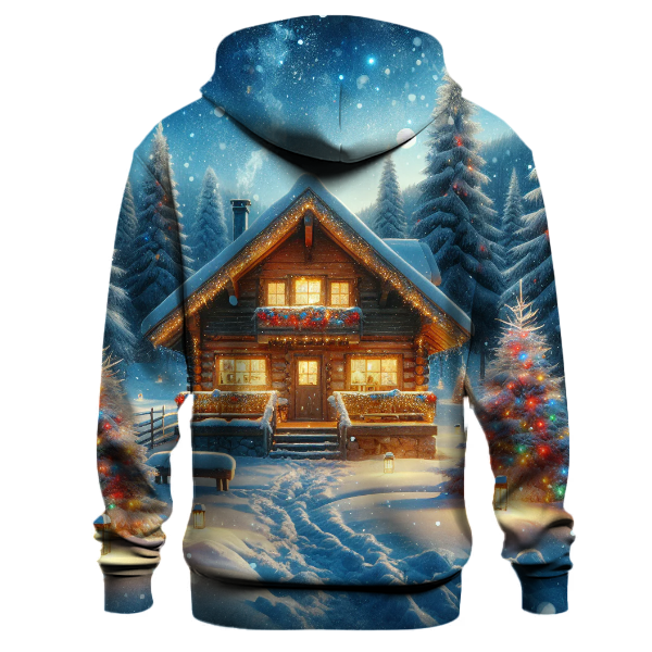 Cozy Cabin Christmas Vibes Hoodie