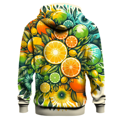 Citrus Sunshine Burst Hoodie