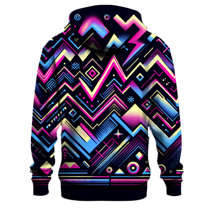 Neon Rhythm Design Hoodie Designer Hoodies