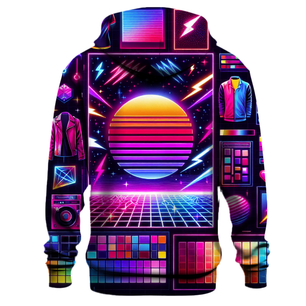 Neon Nightlife Escape Hoodie