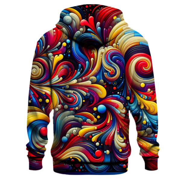 80s Swirls Hoodie