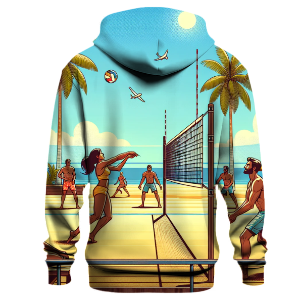 Beach Volleyball - Sand Sprint Hoodie