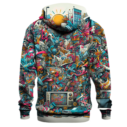 Urban Graffiti Artistry Hoodie