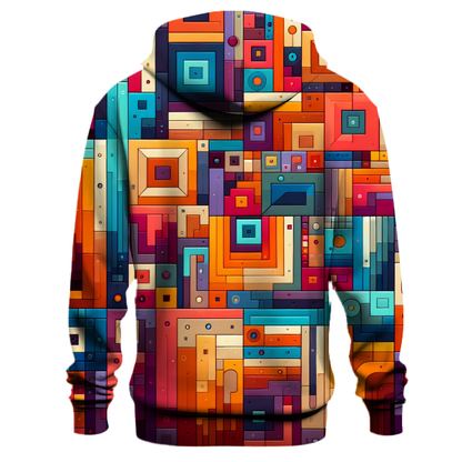 Vivid Geometric Art Hoodie