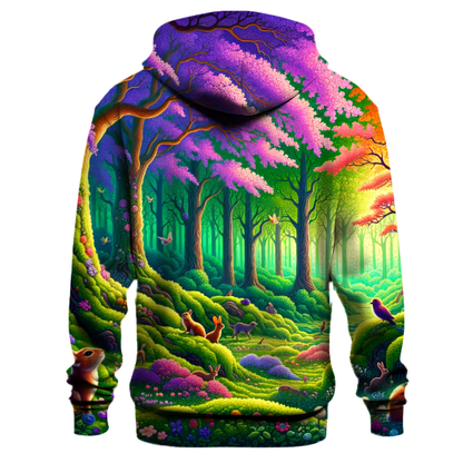 Charming Whimsical Forest Hoodie