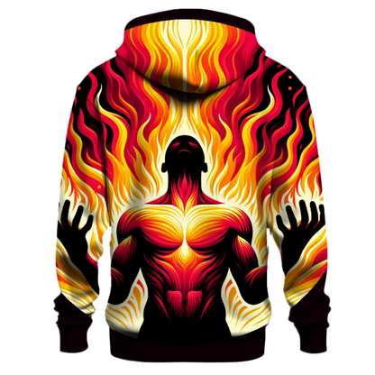 Fiery Passion Gradient Hoodie