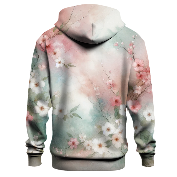 Cherry Blossom Bliss Tie-Dye Hoodie