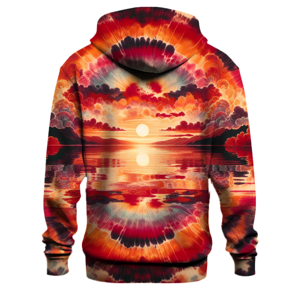 Crimson Tidal Sunset Hoodie