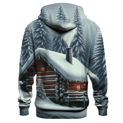 Yule Log Cozy Cabin Hoodie