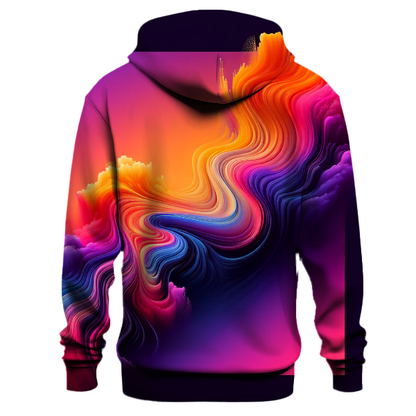 Radiant Sunset Fusion Hoodie