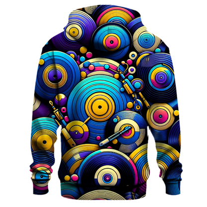 Vinyl Record Wonderland Hoodie