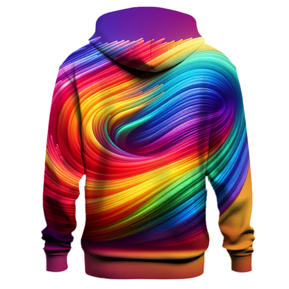 Vivid Rainbow Fade Hoodie