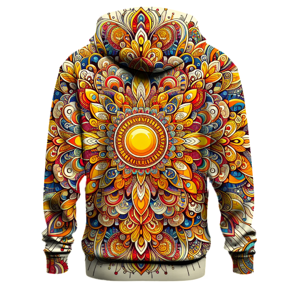 Hippie Sunshine Mandala Hoodie