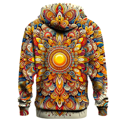 Hippie Sunshine Mandala Hoodie