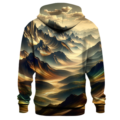 Serene Mountain Escape Hoodie