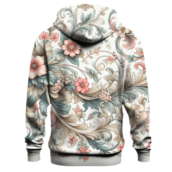 Vintage Floral Dreams Hoodie