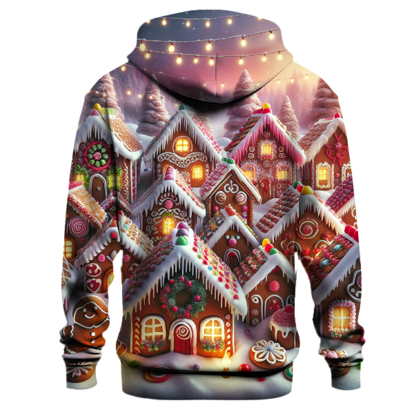 Festive Gingerbread Houses Hoodie