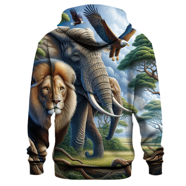 Majestic Wildlife Adventure Hoodie