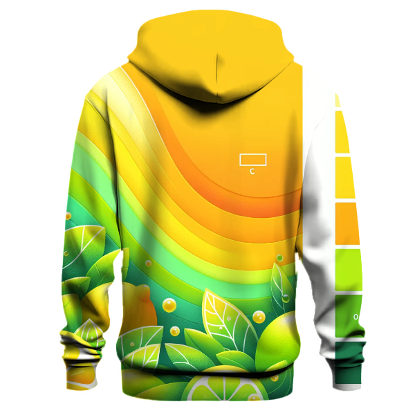 Citrus Splash Gradient Hoodie