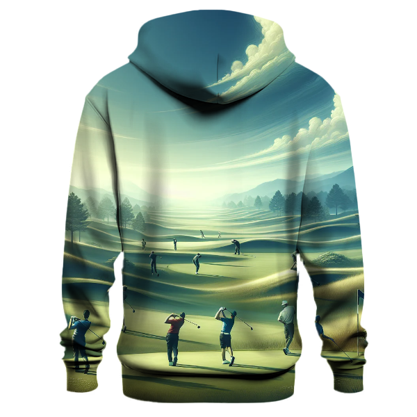 Golf Green Elegance Hoodie