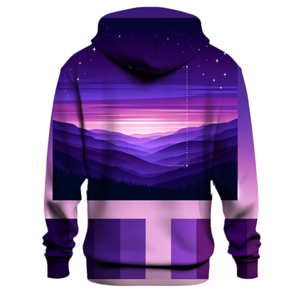 Violet Twilight Fade Hoodie