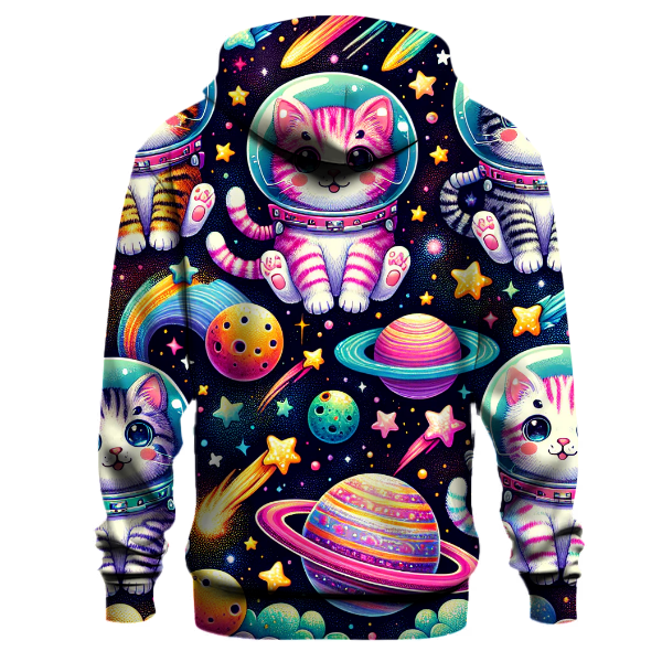 Galactic Cats Adventure Hoodie